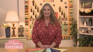 Peace Cottage Quilt Along Promo