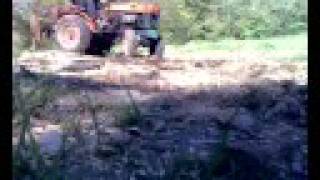 kubota b6000 with homemade ripper grubber