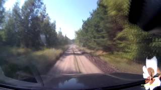 М4. Объезд пробки в Лосево по пути из Москвы. 2016 год