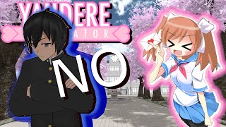 OSANA-CHAN FAILED LOVE CONFESSION | Yandere Simulator Funny Visual Novel Osana-Chan Route (0.2 BETA)