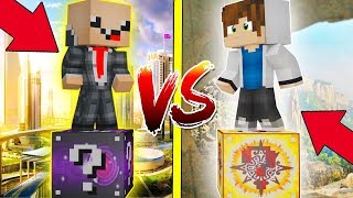 БУДУЩЕЕ ЛАКИ БЛОК VS ПРОШЛОЕ ЛАКИ БЛОК! НУБ ПРОТИВ ПРО! ВЫЖИТЬ НА 1 БЛОКЕ! #26