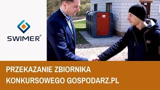 SWIMER | Przekazanie zbiornika konkursowego Gospodarz.pl
