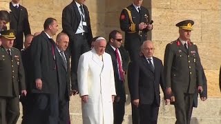 Religious tolerance, fighting extremism on pope's agenda in Turkey