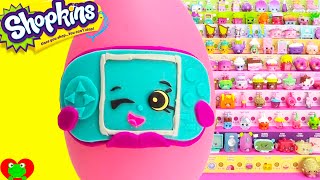 Shopkins Gabby Gamer Play Doh Surprise Egg and Limited Edition Hunt