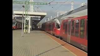 MÁV Agram nemzetközi gyorsvonat Kelenföldön; International train "Agram" Budapest, Hungary