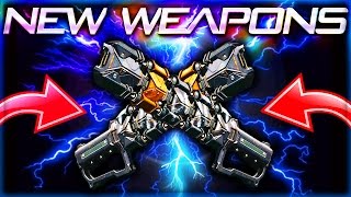 NEW DLC GUNS!! BLACK OPS 3 ENFORCER DARK MATTER #1 (BO3 NEW WEAPONSLIVE)