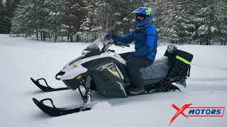 Обзор снегохода STELS Капитан 150/200 by X-MOTORS