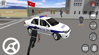 FİAT Albea TÜRK Polis Arabası Oyunu // Polis Simulator Oyunu - Android Gameplay FHD