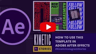 [ Tutorial ] - Kinetic Instagram Stories | for Premiere Pro
