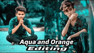 Aqua and orange till lightroom editing tutorial |lrediting tutorial 2019