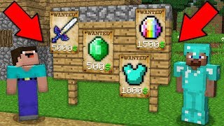Minecraft NOOB vs PRO: WHO WILL FASTER FIND THE MISSING VILLAGER ITEMS ? Challenge 100% trolling