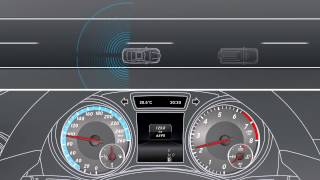 Mercedes Benz CLA класса  Система контроля мертвых зон Blind Spot Assist)