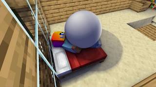 Minecraft vore animation: Starving.