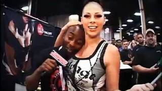 Gianna Michaels Pushes Reporter Manny Norte into Her Boobs