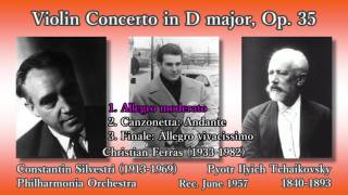 Tchaikovsky: Violin Concerto, Ferras & Silvestri (1957) チャイコフスキー ヴァイオリン協奏曲 フェラス