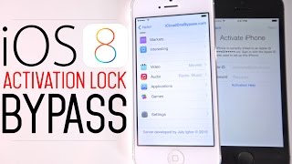 How To Bypass iOS 8 iCloud Activation Lock Screen on 8.1.3 / 8.1.2 / 8.1.1
