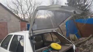Как починить амортизатор багажника