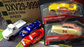 New Disney Cars 3 toys Diecast Cars Case L Louise Nash Rusteze Cruz Ramirez ? Live Toy Unboxing Show