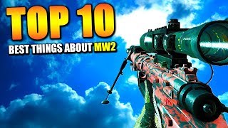 TOP 10 "BEST THINGS ABOUT MW2" in case MW2 REMASTERED is coming :) | Chaos
