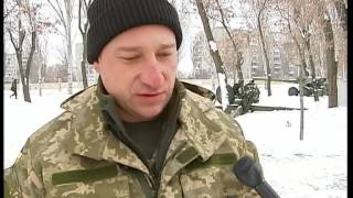Прощание с военнослужащими 55-ой отдельной артиллерийской бригады