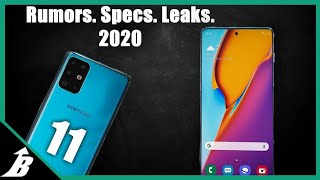 Samsung Galaxy S11/S20 Rumors So Far