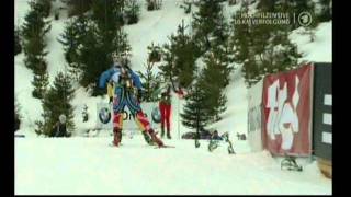 Biathlon Verfolgung der Damen in Hochfilzen 2011