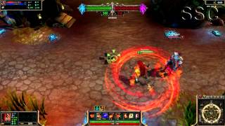 Outcast Shyvana LoL Custom Skin ShowCase