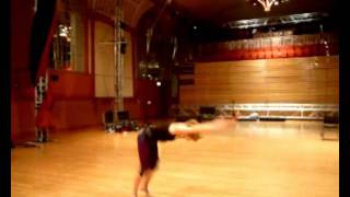 Counterweighted Harness Aerial Dance by Chloe de Buyl Pisco and Jonothan Cambpell at EADF