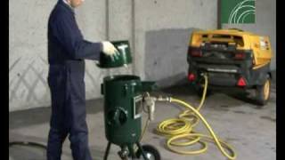 Applied Abrasive Blasting Equipment In Action