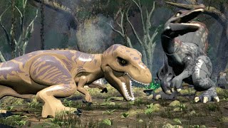 LEGO Jurassic World : O Mundo dos Dinossauros #12 - BATALHA DE DINOSSAURO