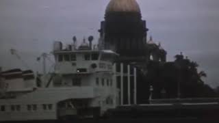В кадре Ленинград, 1976, "Город-музей, город-труженик" , цветная кинохроника эпохи СССР
