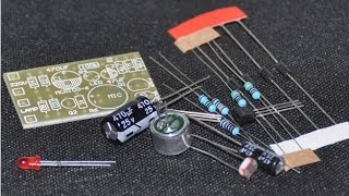 DIY KIT. Сделай сам. Простой акустический выключатель света.