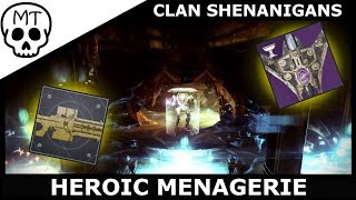Heroic Menagerie Shenanigans with the clan! | Destiny 2