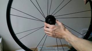 Начало велосезона \ ч.2 - замена задней втулки Joytech на Shimano deore M525, переспицовка