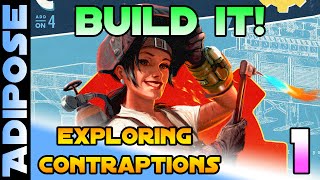 Exploring Contraptions DLC! #1 - Bullet Activated Doors, Warehouses and Greenhouses! Fallout 4