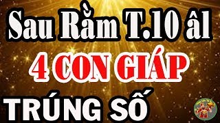 Sau Rằm Tháng 10 Âm,4 Con Giáp VÉT CẠN VÍ THẦN TÀI Tiền Tỷ Cầm Tay