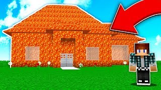 O HEROBRINE FEZ UMA CASA DE LAVA !! - Minecraft Herobrine