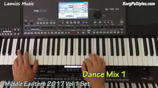 Korg Styles Middle Eastern 2017 Vol 1 for Korg PA300, PA600, PA600QT, PA900, PA3X, PA4X.