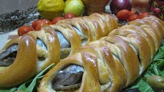Рецепе- Рыба запечённая в тесте