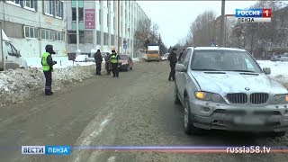 На улице Пролетарской в Пензе водитель «BMW» насмерть сбил женщину