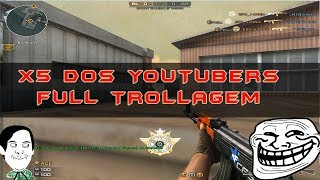 [CF] MATEI + DE 20 NO TIME DOS COMEDIANTES - X5 COM YOUTUBERS DO CF