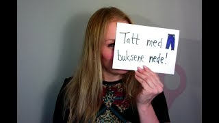 Video 514 Idiom nummer 78 Å bli tatt med buksene nede!