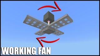 How to Make a Working Fan in Minecraft (Command Block)