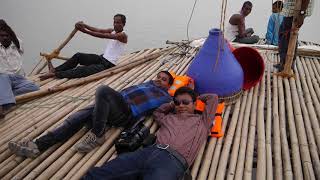 Brahmaputra journey on Bamboo Raft