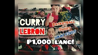 P1000 LEBRON & CURRY Basketball Shoes in Cubao UKAY Shop | SNEAKER GIVEAWAY WINNER