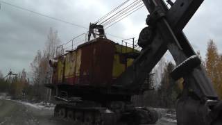 Старая линза по добыче талька