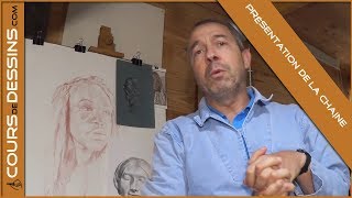Présentation du blog et de la chaîne vidéo " Cours De Dessins .com "