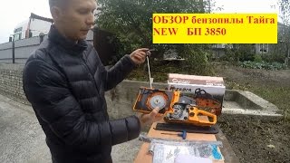 Обзор бензопилы ТАЙГА New БП 3850