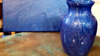 Acrylic & resin vase tutorial. Acrylic Art By