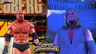 WWE 2K19: Super ShowDown 2019 The Undertaker vs Goldberg | Prediction Highlights